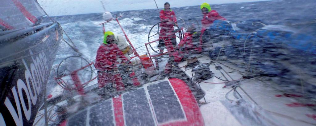 Solbian solar panels on Maserati VOR70 © Trish Chapallaz